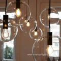 Minimalist Transparent Glass Ball Chandelier Pendant Lamp